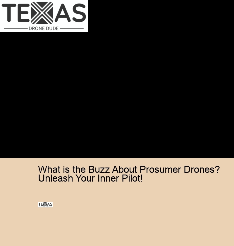 Introduction to Prosumer Drones